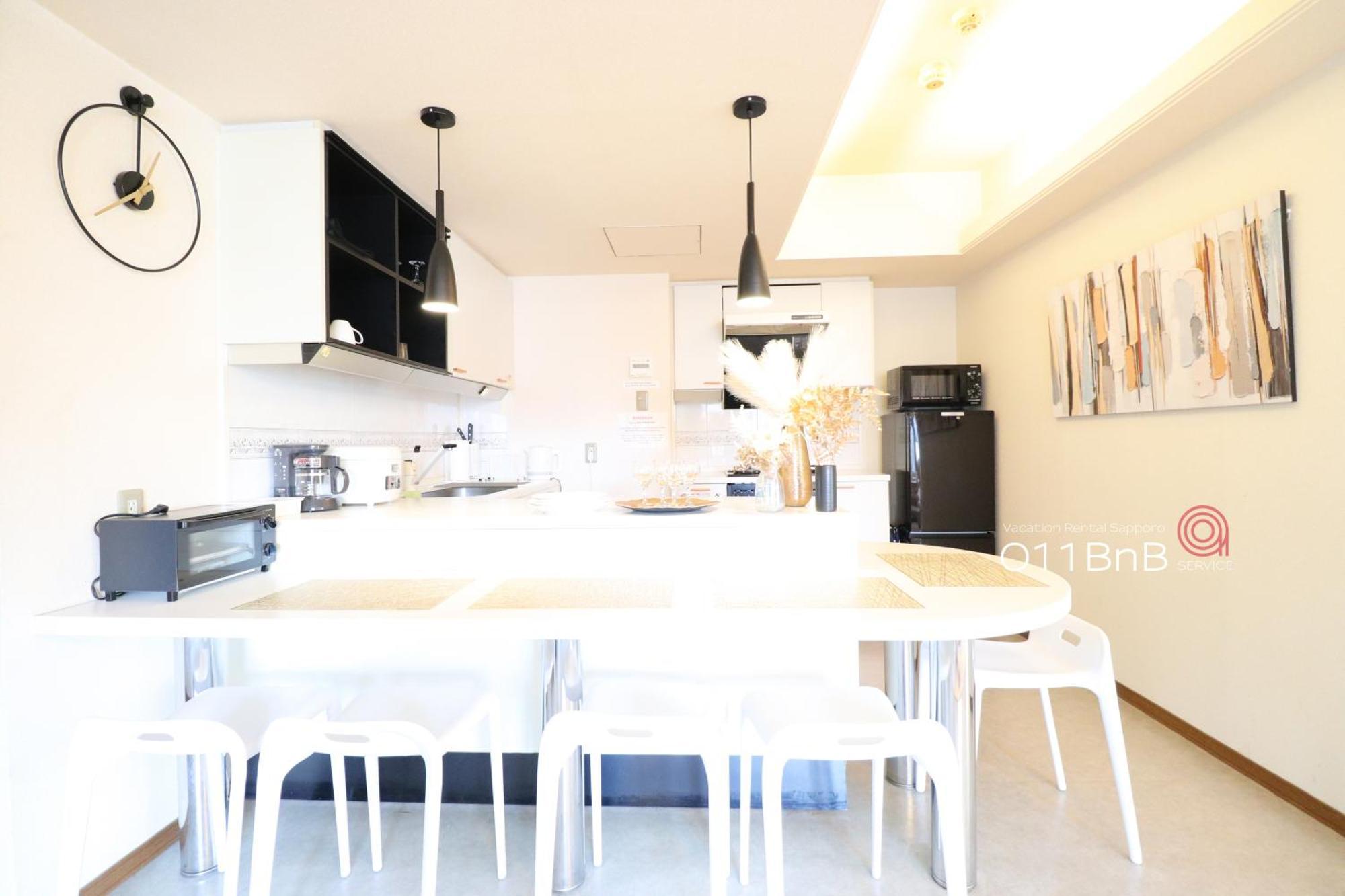 Nk Bld4F Sapporo 3Ldk 3Br 1 Floor 1 Room Bagian luar foto